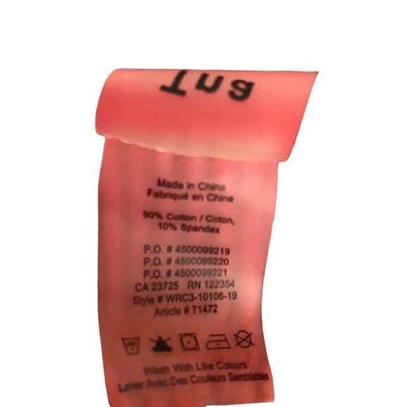 ARITZIA TNA 90's Cosumel Ribbed Red Bodysuit Size  S - Picture 7 of 7